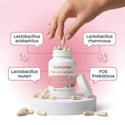Ultrafem® | Cápsulas Vaginales - Equilibrio y frescura íntima