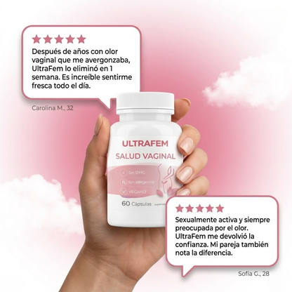 Ultrafem® | Cápsulas Vaginales - Equilibrio y frescura íntima